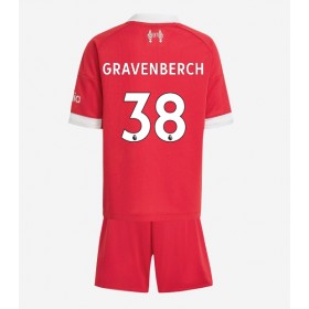 Baby Fußballbekleidung Liverpool Ryan Gravenberch #38 Heimtrikot 2025-26 Kurzarm (+ kurze hosen)